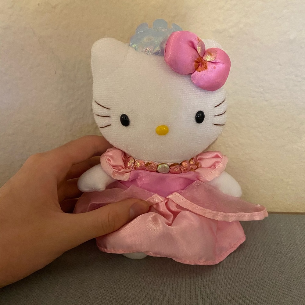 Vintage Rare Hello kitty Princess Plush